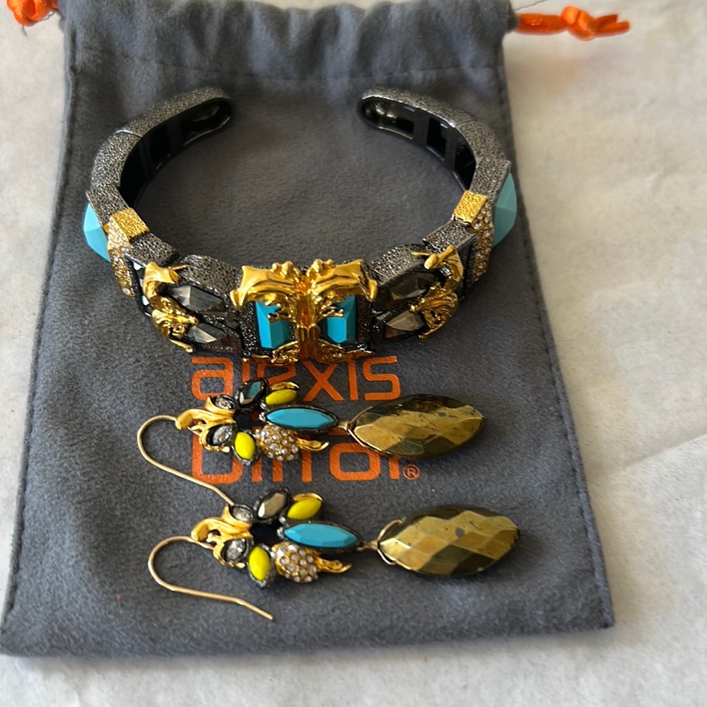 Alexis Bittar Bracelet & Earrings Set